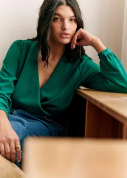 Sezane Chemises & Blouses|Blouse Abélia