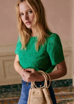 Sezane Chemises & Blouses|Blouse Annabelle
