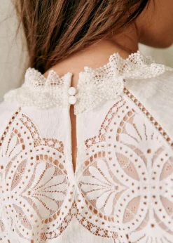 Sezane Chemises & Blouses|Blouse Bianca