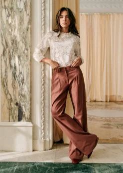 Sezane Chemises & Blouses|Blouse Bianca