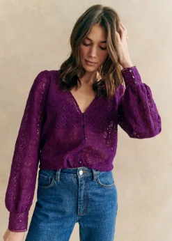 Sezane Chemises & Blouses|Blouse Gaya