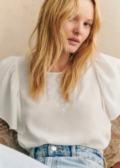 Sezane Chemises & Blouses|Blouse Juna