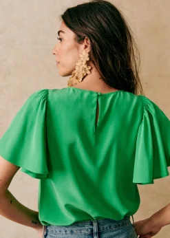 Sezane Chemises & Blouses|Blouse Juna