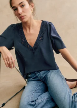 Sezane Chemises & Blouses|Blouse Minara