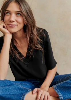 Sezane Chemises & Blouses|Blouse Sylla