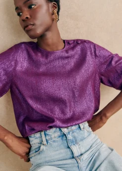 Sezane Chemises & Blouses|Blouse Tiberio