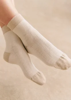 Sezane Chaussettes|Chaussettes Bianca