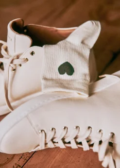 Sezane Chaussettes|Chaussettes Coeur