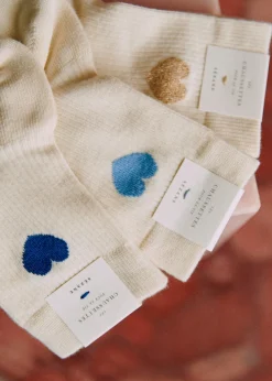 Sezane Chaussettes|Chaussettes Coeur