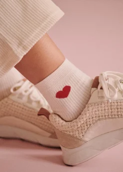 Sezane Chaussettes|Chaussettes Coeur