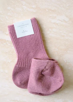 Sezane Chaussettes|Chaussettes Lurex