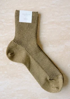 Sezane Chaussettes|Chaussettes Lurex
