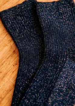 Sezane Chaussettes|Chaussettes Lurex