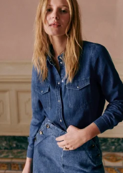 Sezane Chemises & Blouses|Chemise Alba