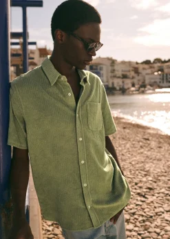 Sezane Le Bain|Chemises manches courtes|Chemise Aldo