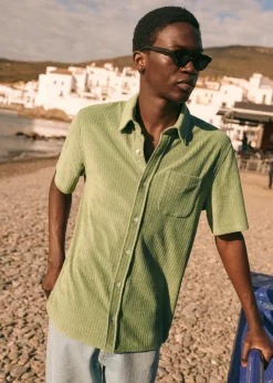 Sezane Le Bain|Chemises manches courtes|Chemise Aldo