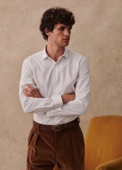 Sezane Costumes|Chemises formelles|Chemise Allen Pinpoint