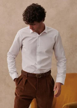 Sezane Costumes|Chemises formelles|Chemise Allen Pinpoint