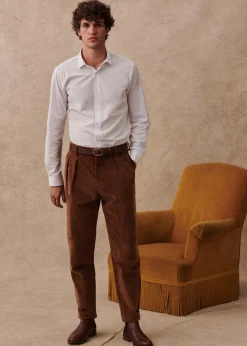 Sezane Costumes|Chemises formelles|Chemise Allen Pinpoint