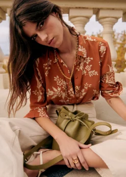 Sezane Chemises & Blouses|Chemise Ann