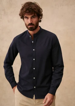Sezane Chemises seersucker|Chemises rayures|Chemise Benny Seersucker