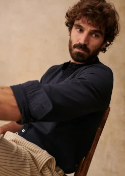 Sezane Chemises seersucker|Chemises rayures|Chemise Benny Seersucker