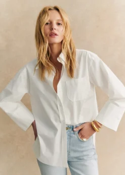 Sezane Chemises & Blouses|Chemise Bilma