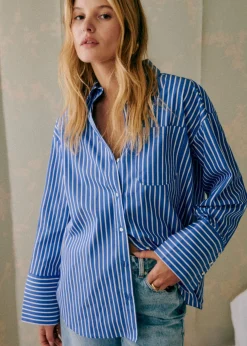 Sezane Chemises & Blouses|Chemise Bilma