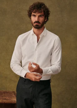 Sezane Costumes|Chemises formelles|Chemise Bruce Pinpoint