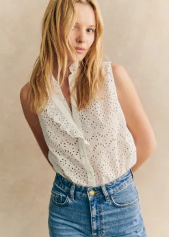 Sezane Chemises & Blouses|Chemise Celinda