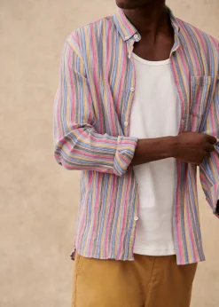 Sezane Chemises rayures|Chemise Charlie Coton Léger