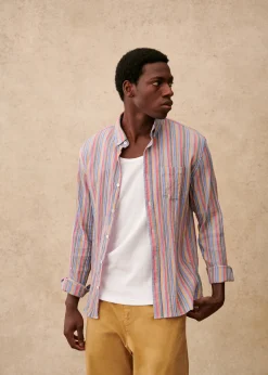 Sezane Chemises rayures|Chemise Charlie Coton Léger