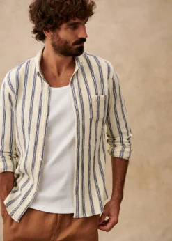 Sezane Chemises rayures|Chemise Charlie Coton Léger