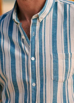 Sezane Chemises & Blouses|Chemise Charlie Coton Lin