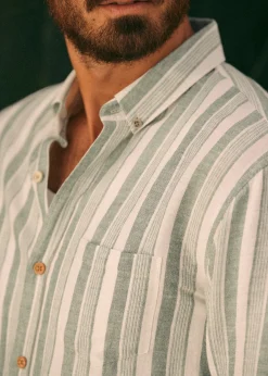 Sezane Chemises & Blouses|Chemise Charlie Coton Lin