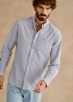 Sezane Chemises & Blouses|Chemise Charlie Coton Lin