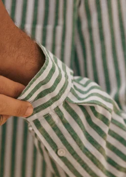 Sezane Chemises & Blouses|Chemise Charlie Coton Lin