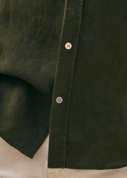 Sezane Chemises lin|Le Bain|Chemise Charlie Lin