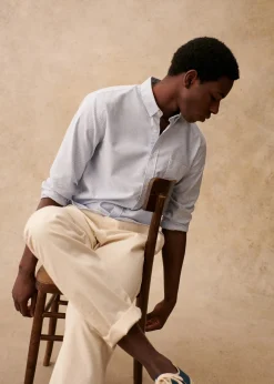 Sezane Chemises rayures|Chemises oxford|Chemise Charlie Oxford