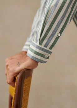 Sezane Chemises rayures|Chemises oxford|Chemise Charlie Oxford