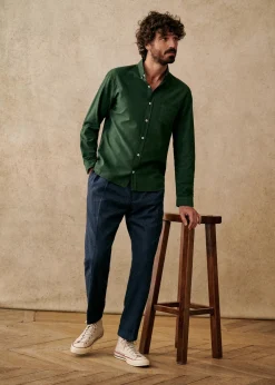 Sezane Chemises rayures|Chemises oxford|Chemise Charlie Oxford