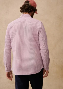 Sezane Chemises rayures|Chemises seersucker|Chemise Charlie Seersucker