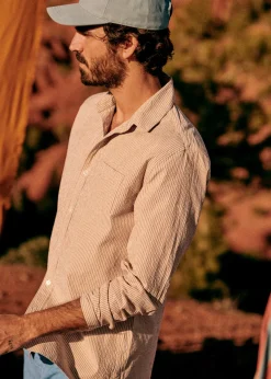 Sezane Chemises rayures|Chemises seersucker|Chemise Charlie Seersucker