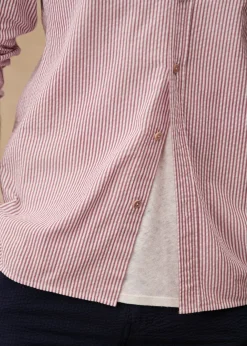 Sezane Chemises rayures|Chemises seersucker|Chemise Charlie Seersucker