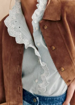 Sezane Chemises & Blouses|Chemise Chlo