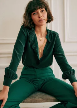 Sezane Chemises & Blouses|Chemise Chlo