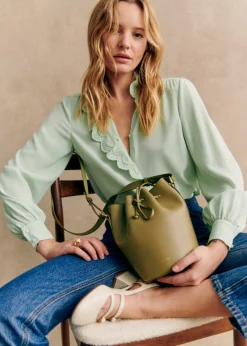 Sezane Chemises & Blouses|Chemise Chlo