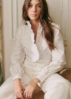 Sezane Chemises & Blouses|Chemise Chlo