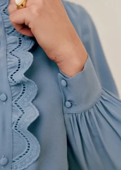 Sezane Chemises & Blouses|Chemise Chlo