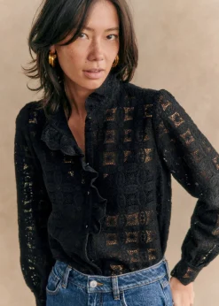 Sezane Chemises & Blouses|Chemise Chlo